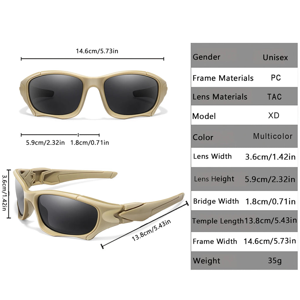 Polarized Fishing Sunglasses for Men Women Classic Camouflage Shades
